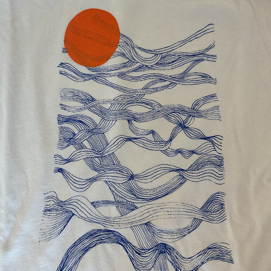 Blue threads shirt