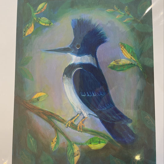 Kingfisher Print