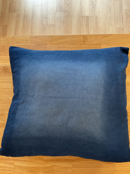 Shibori dyed pillow