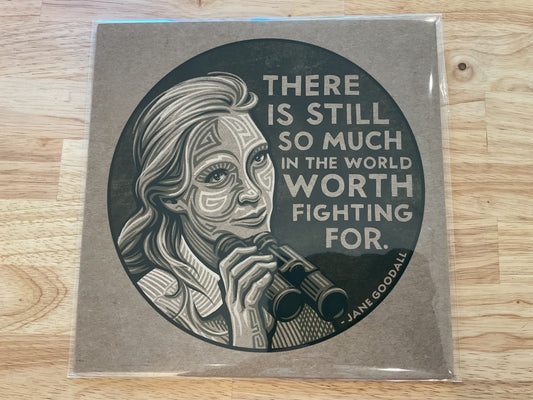 Jane Goodall print