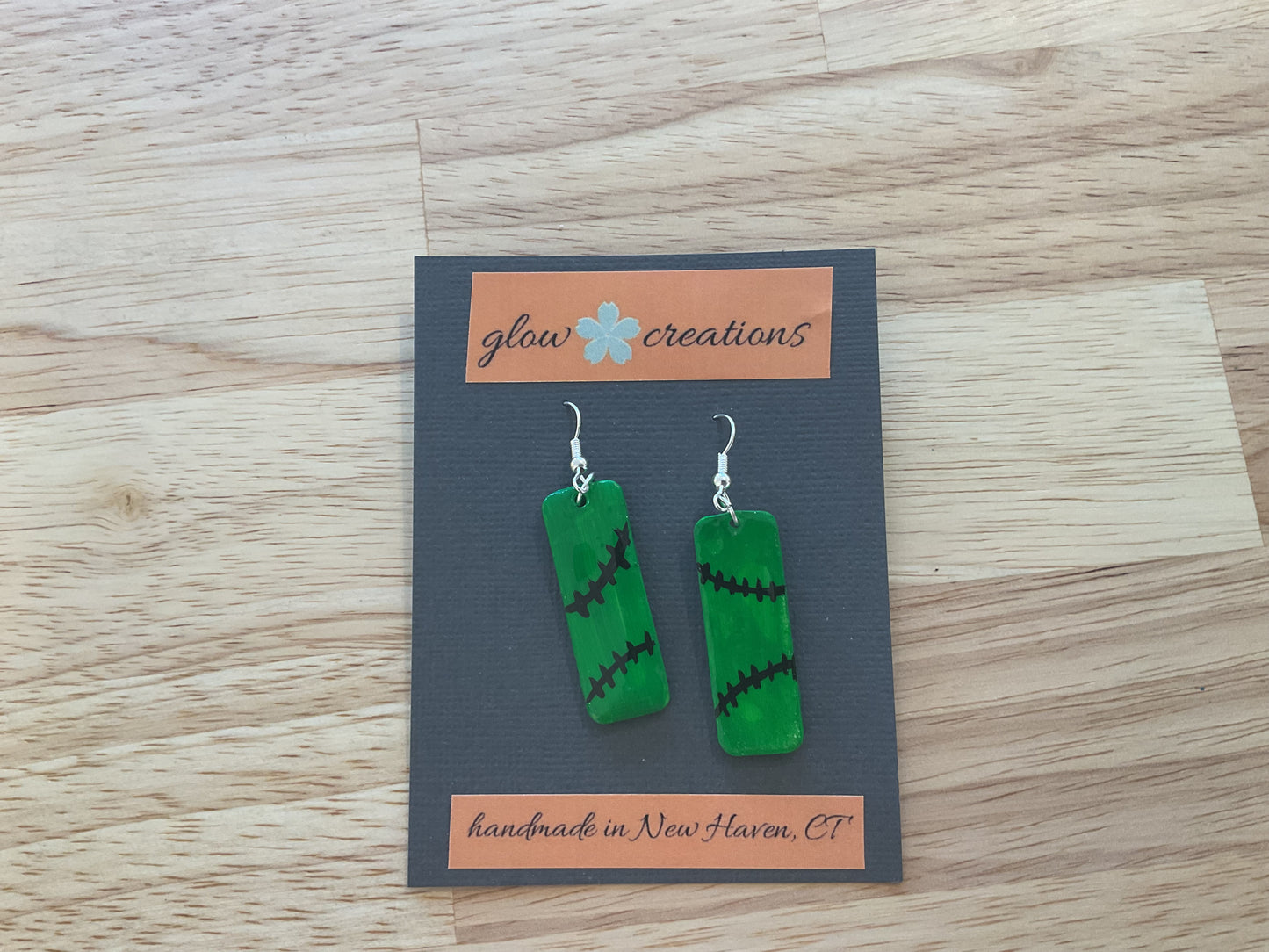 Frankenstein earrings