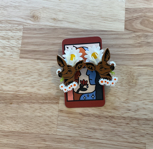 Second spring earrings