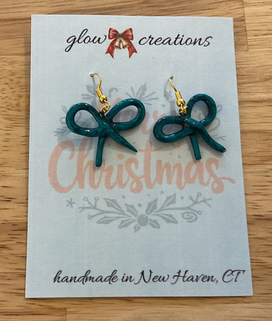 Bow earrings