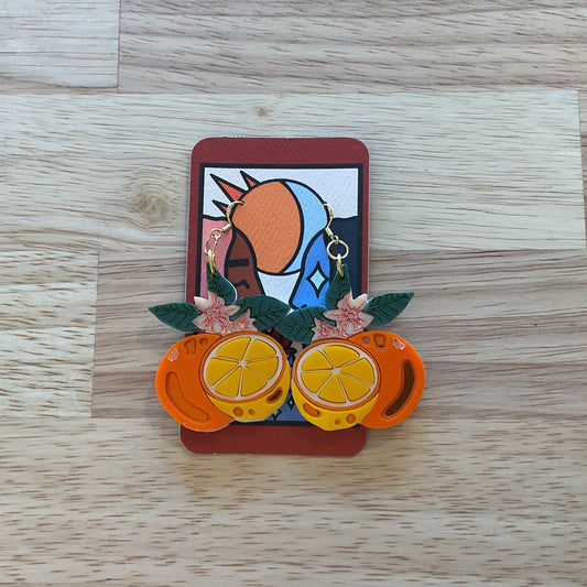 Oranges earrings