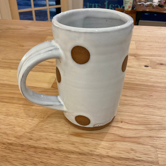 Polka dot mug