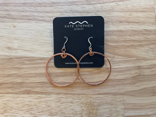 Copper hoops