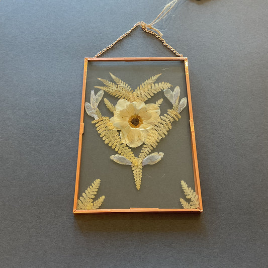 Botanical wall hanging