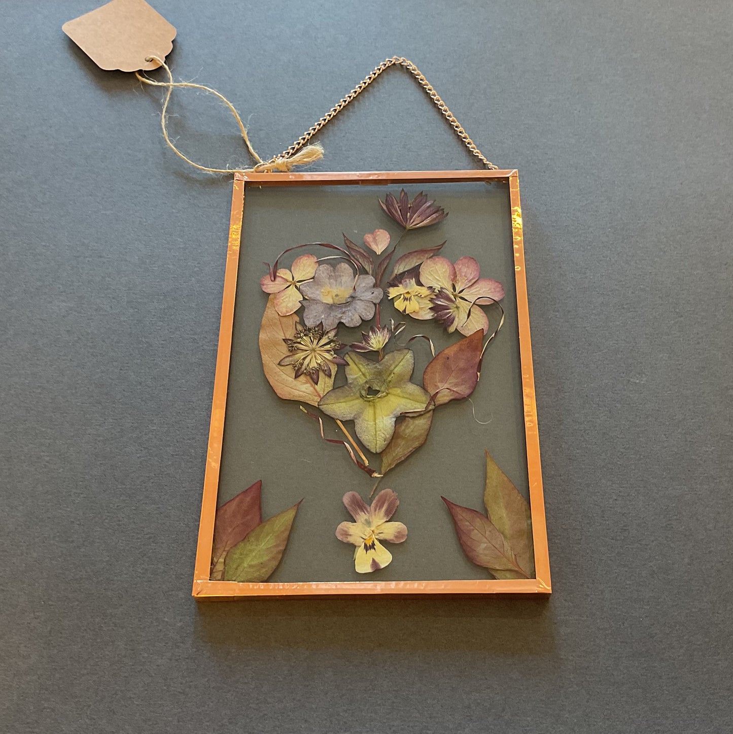 Botanical wall hanging