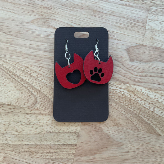 Heart & Paw—red