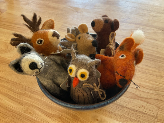 Finger puppets Forest Friends