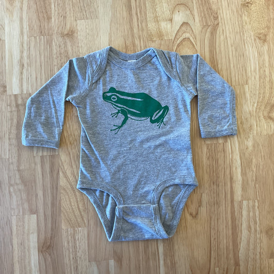 Frog onesie long-sleeve