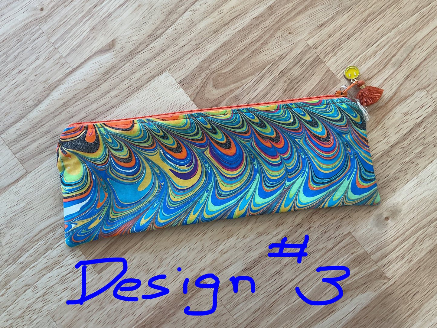 Marbled Pencil Pouch