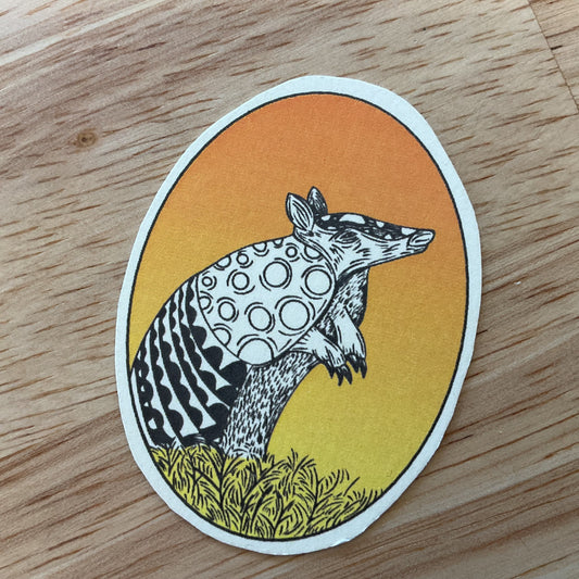Armadillo sticker
