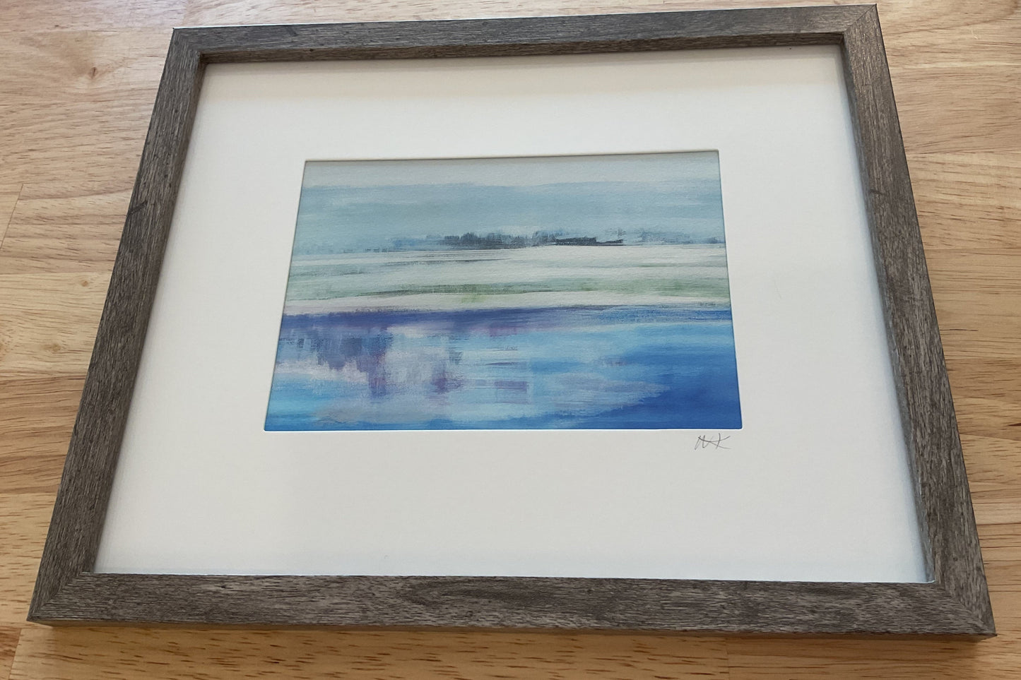 “Hey 2025!” — Framed print