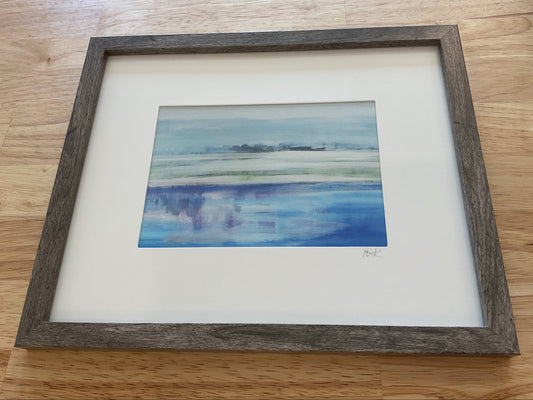 “Hey 2025!” — Framed print