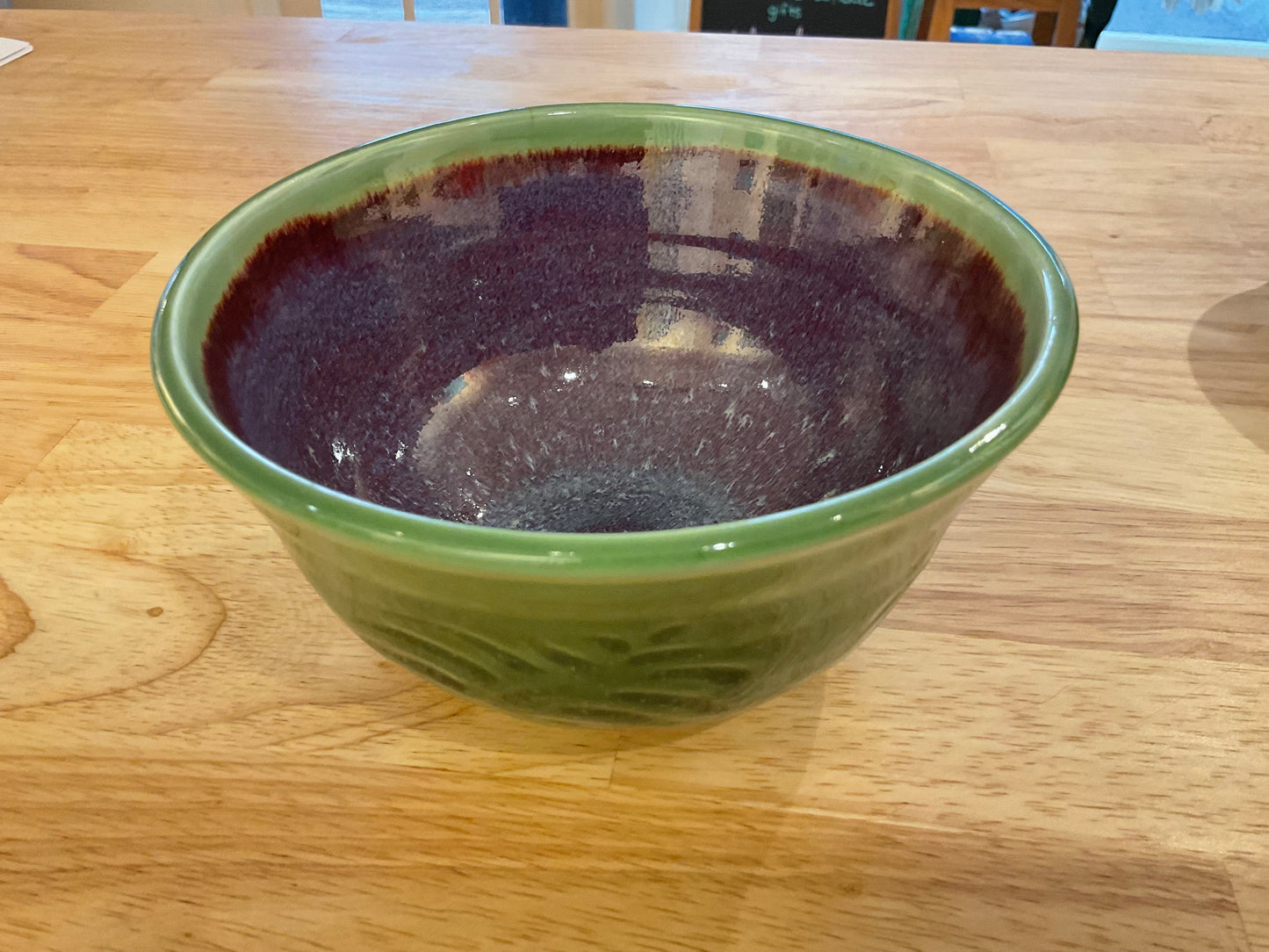 Green and Purple bowl