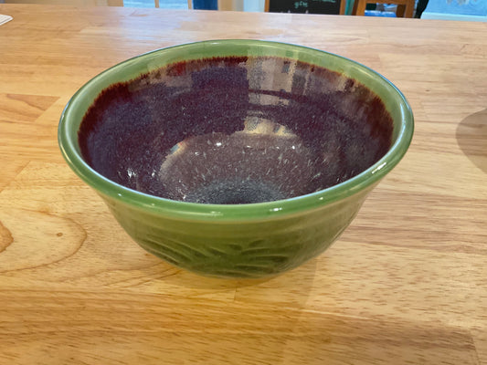 Green and Purple bowl