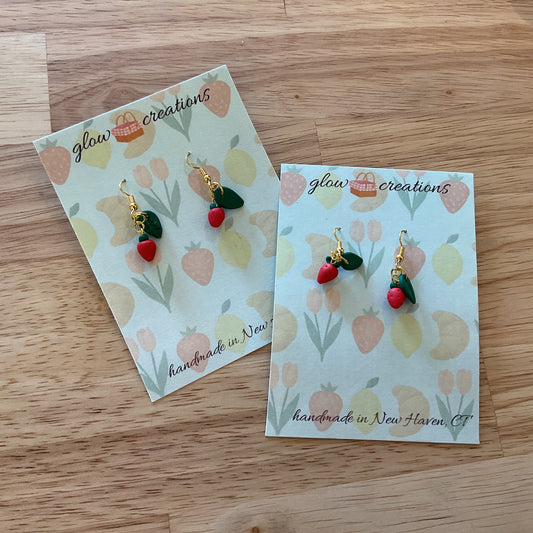 Strawberry Earrings