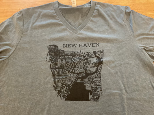 New Haven V neck T shirt
