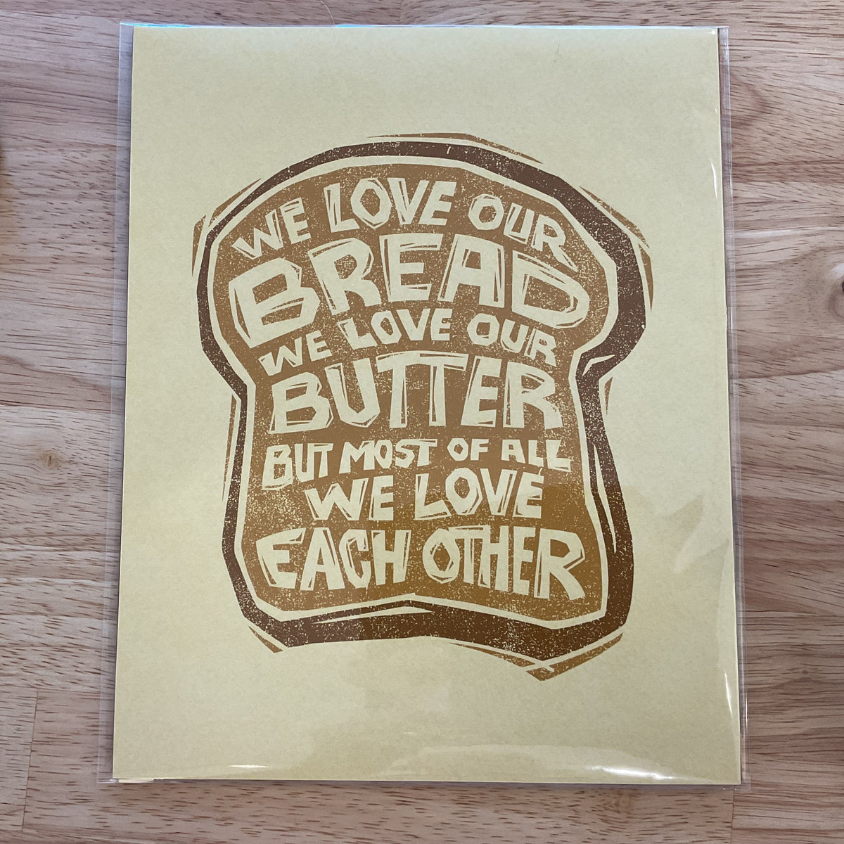 Bread and Butter print
