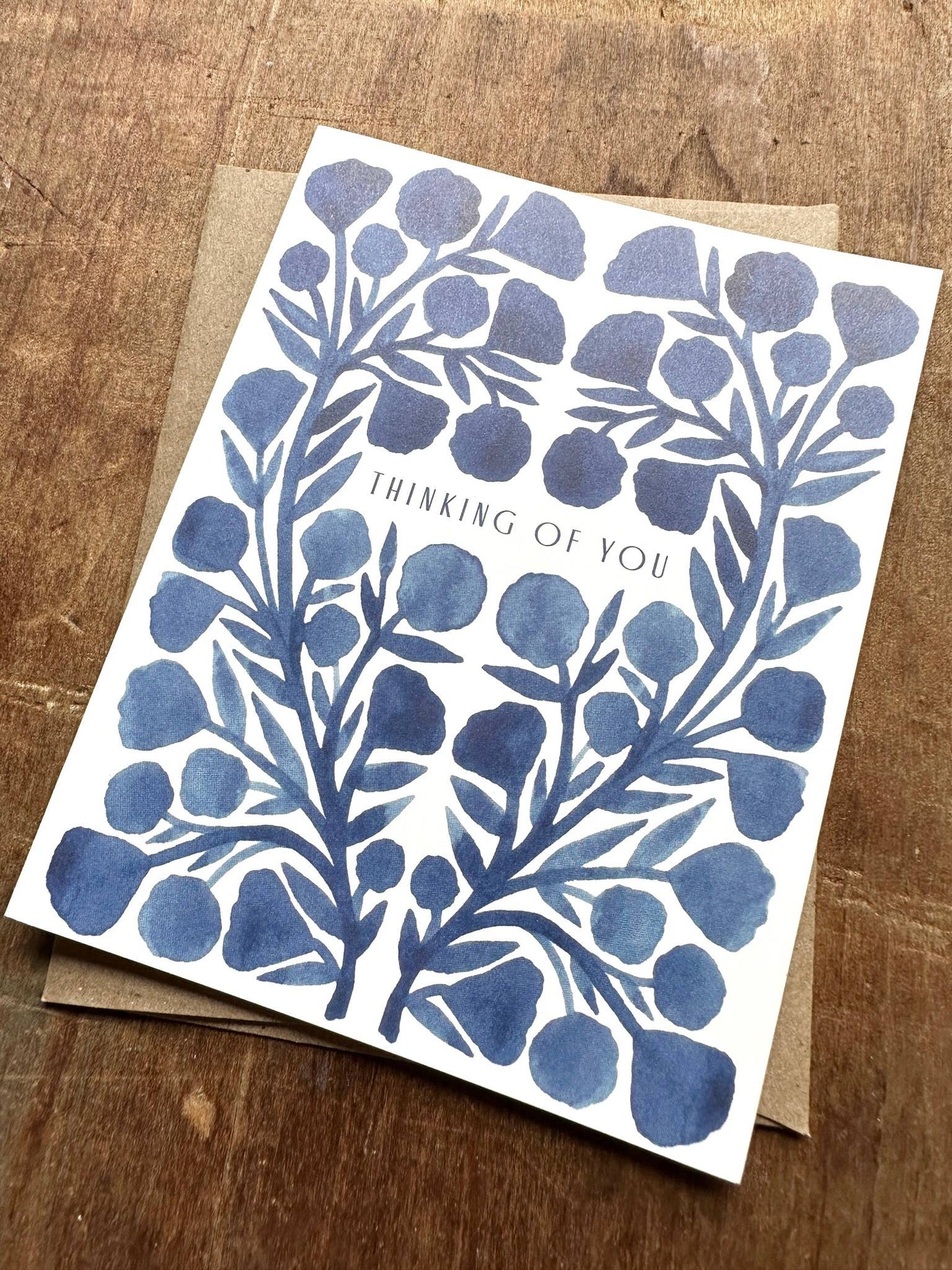 "Thinking Of You," Greeting Card