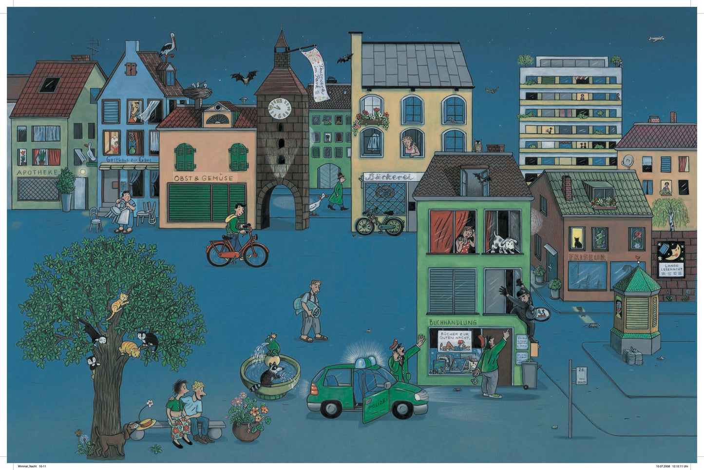 Bustletown: Nighttime