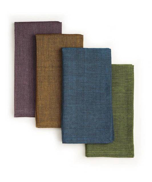 Cotton Napkins | Handwoven | Gems | Set of 4 | Fair Trade