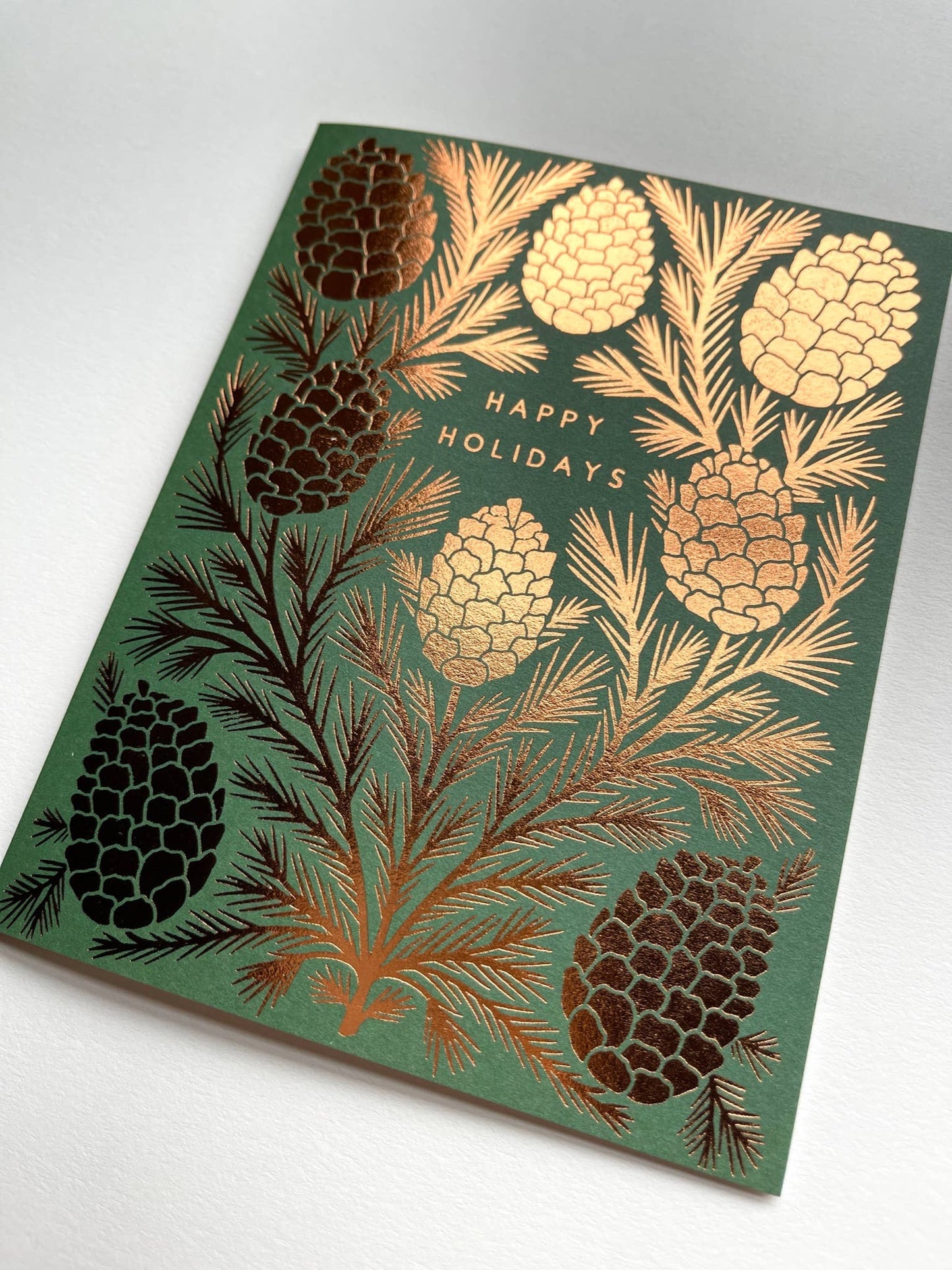 "Happy Holidays," Greeting Card