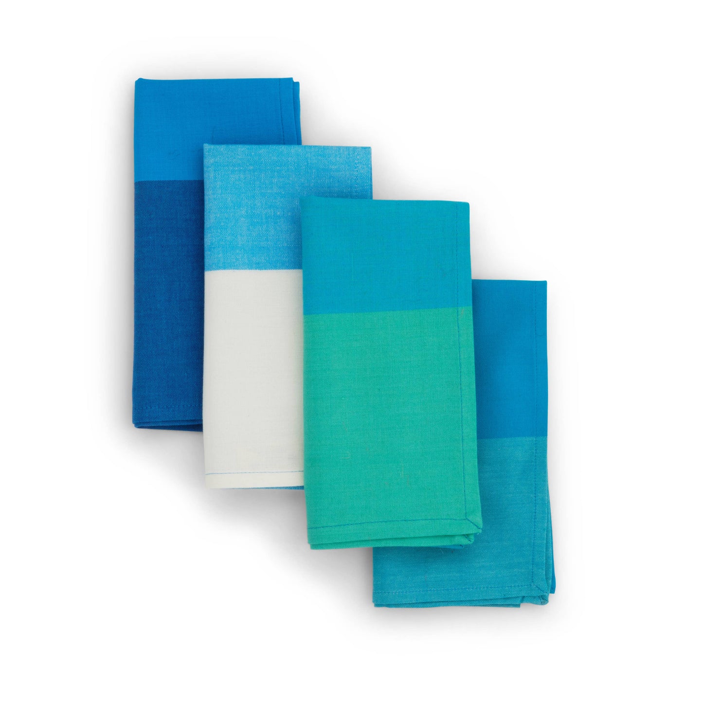 Cotton Napkins | Handwoven | Sky | Set of 4 | Fair Trade