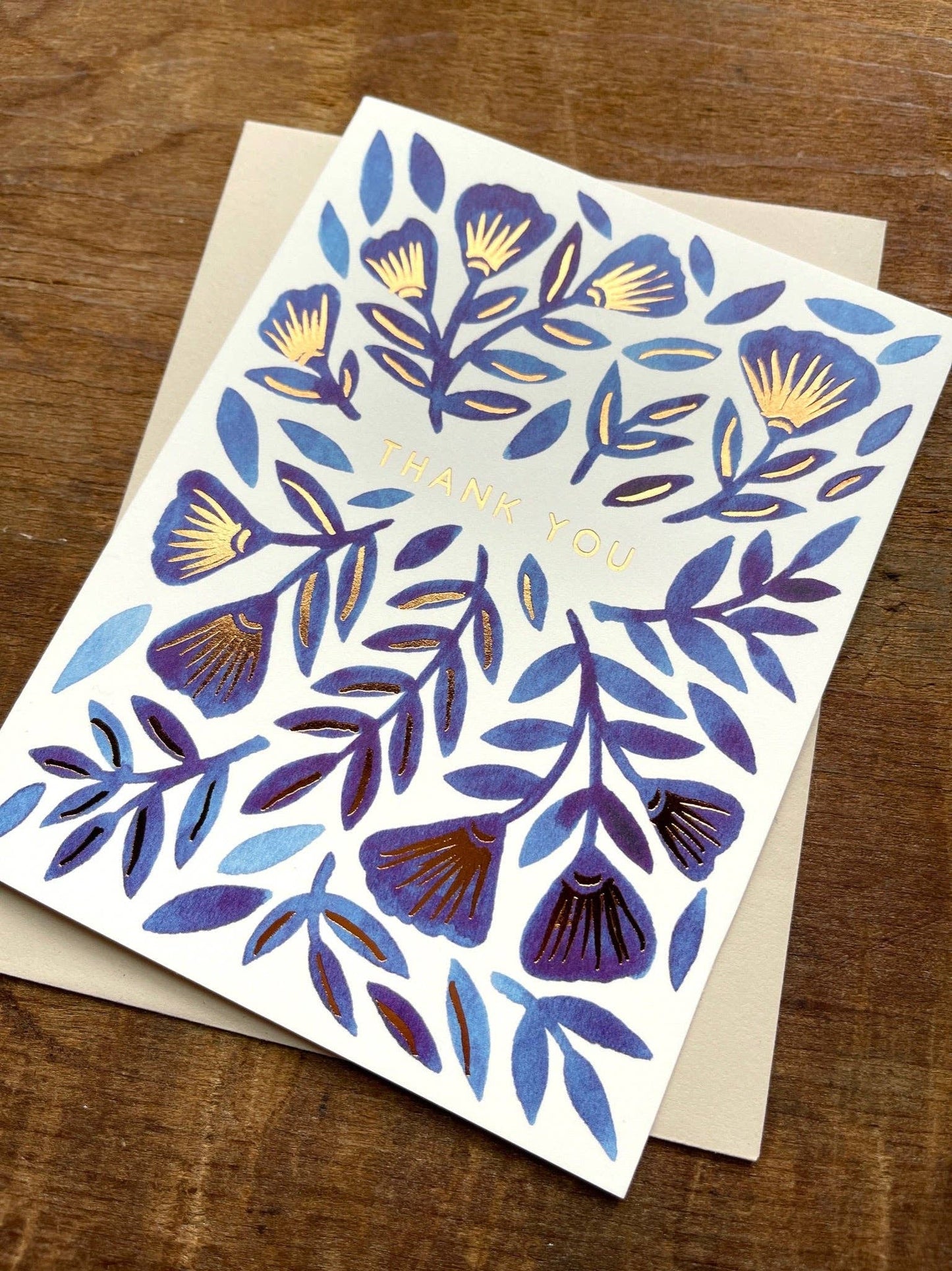 "Thank You," Greeting Card
