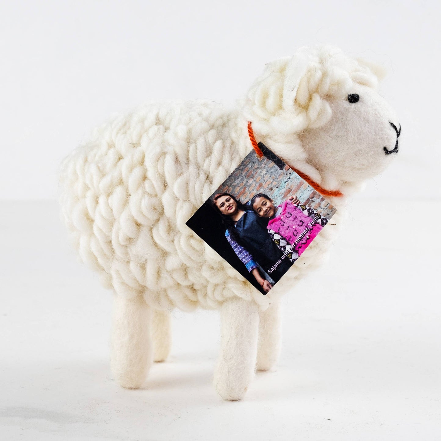 Toys - Sheep - Wooly White - Small or Large: Small