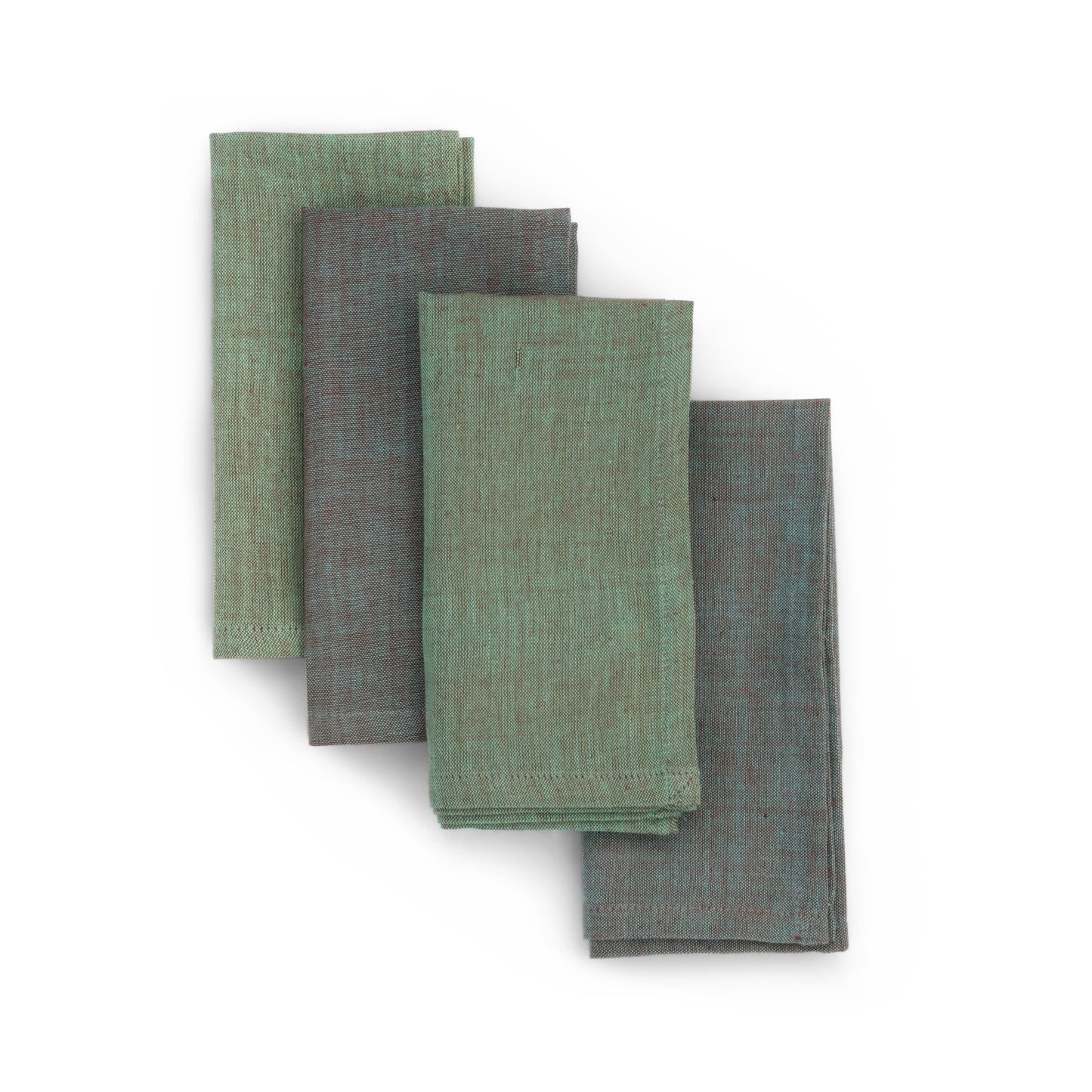 Cotton Napkins | Handwoven | Metallic | Set of 4 | Fair Trade