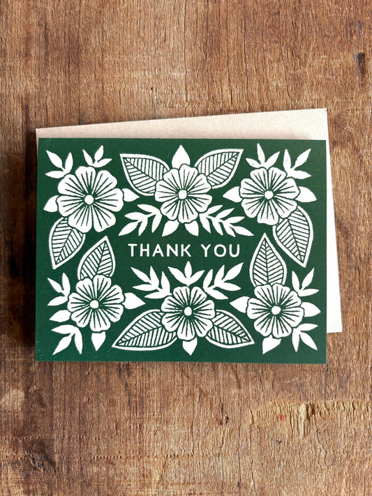 "Thank You," Greeting Card: Box of Six