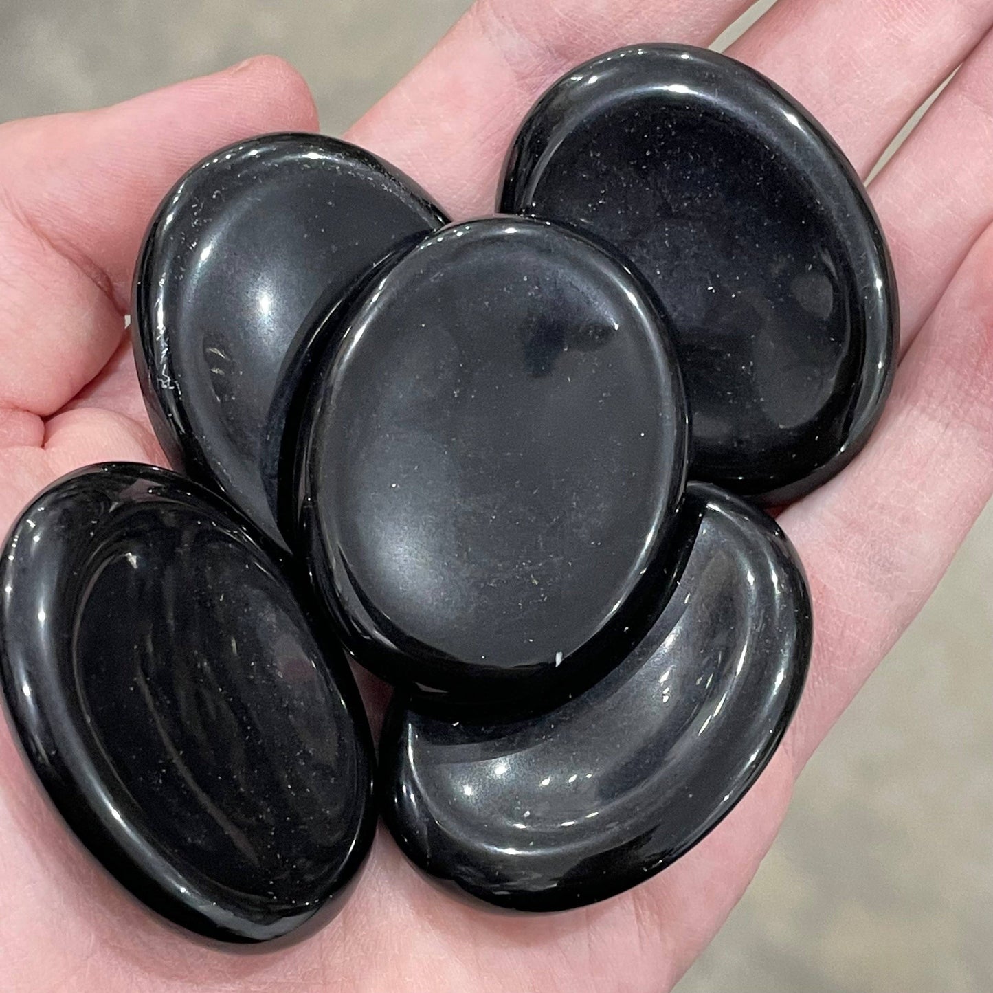 Oval Gemstone Worry Stones