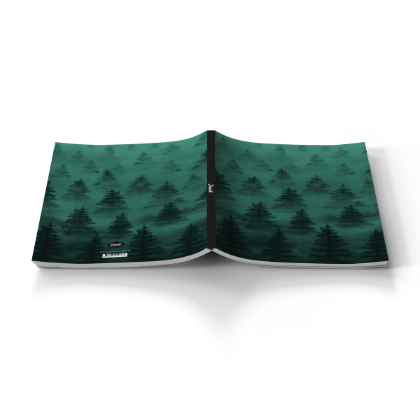 Silence of Nature Medium Layflat Notebok