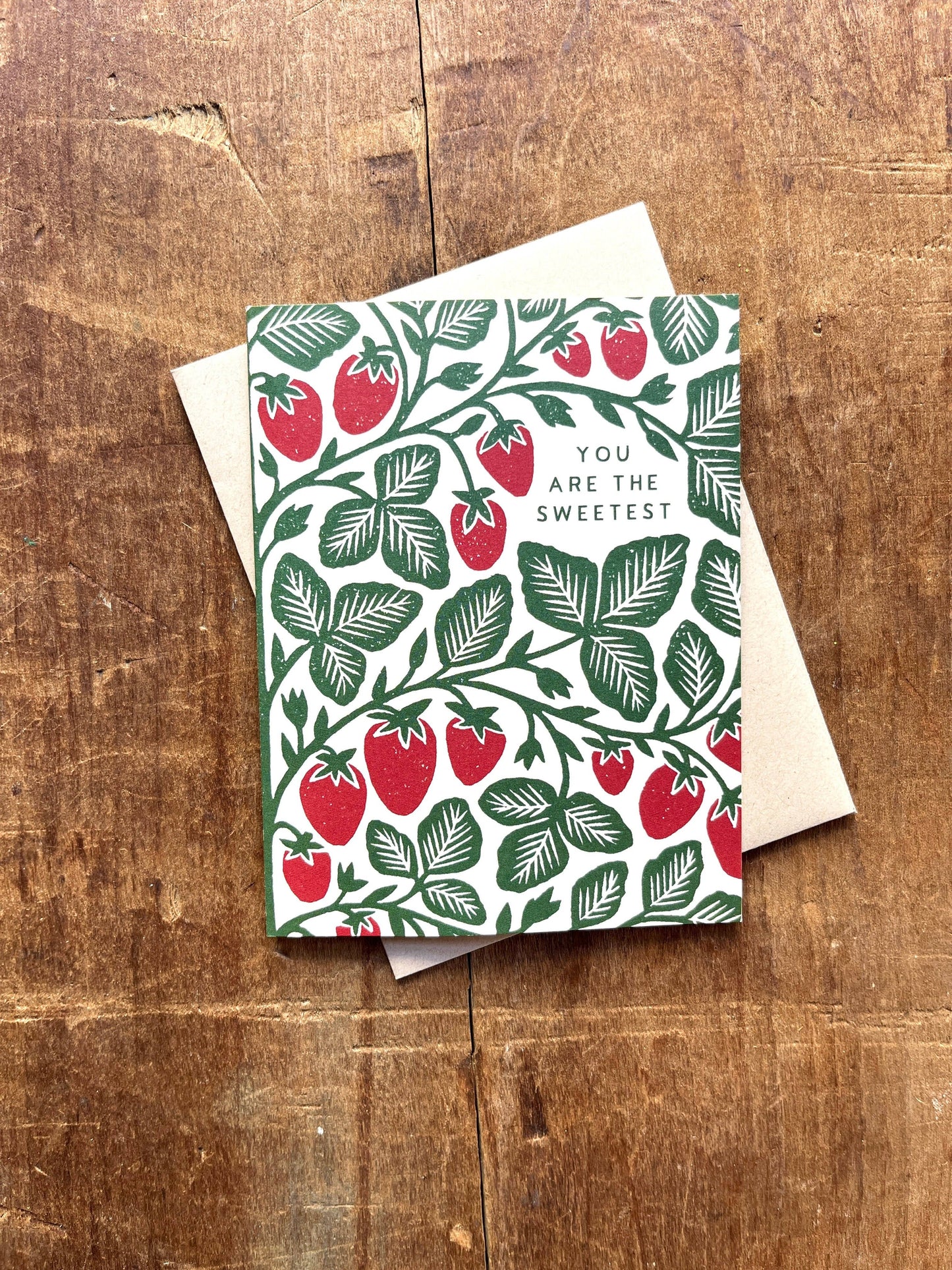"You Are The Sweetest," Greeting Card