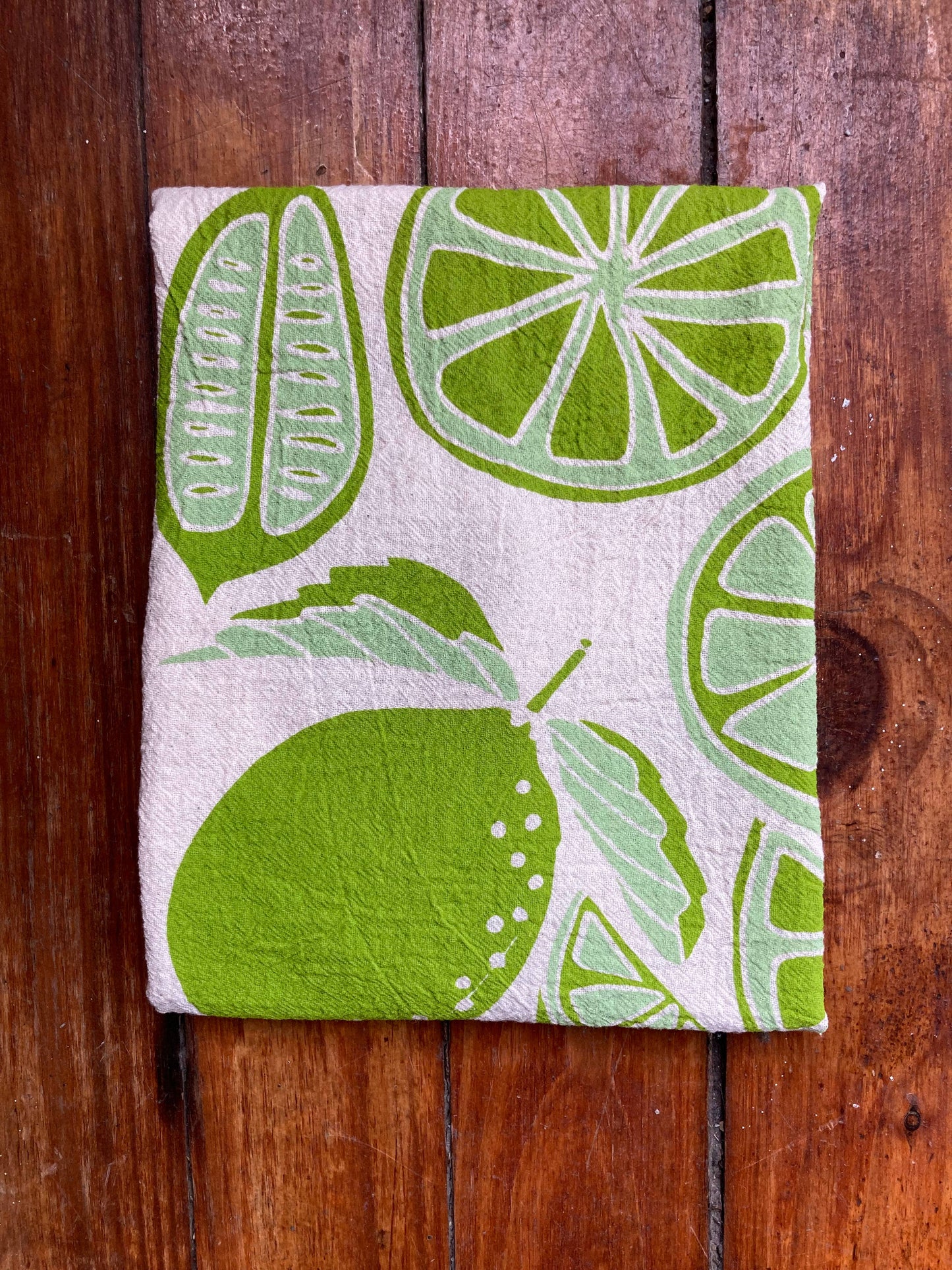 Limes Tea Towel