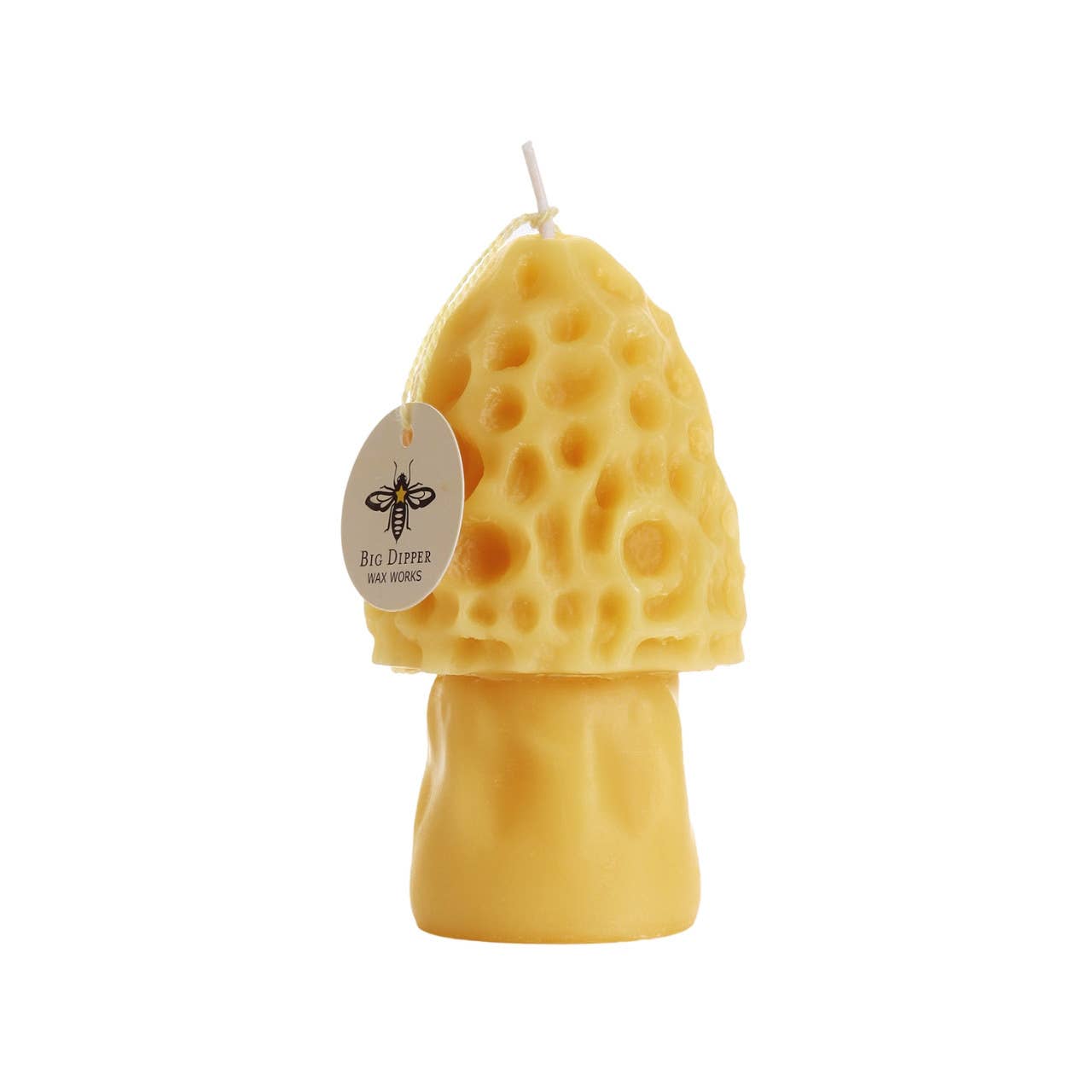 Mushroom Candles – 100% Pure Beeswax – 3 Styles: Amanita Mushroom