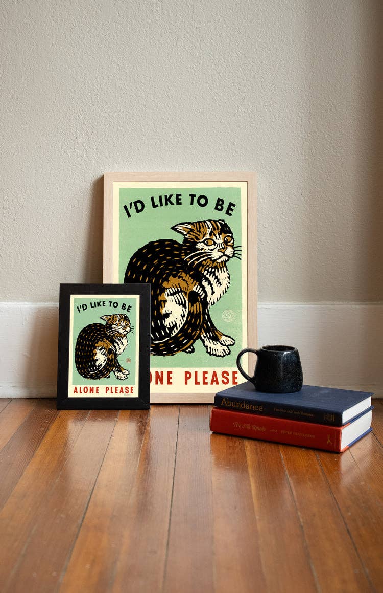 Alone Please Print: 11"x17"