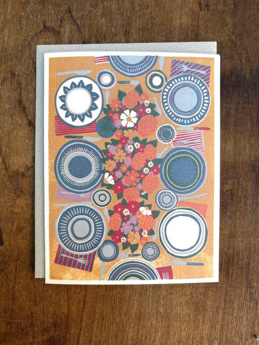 Tabletop Print Greeting Card