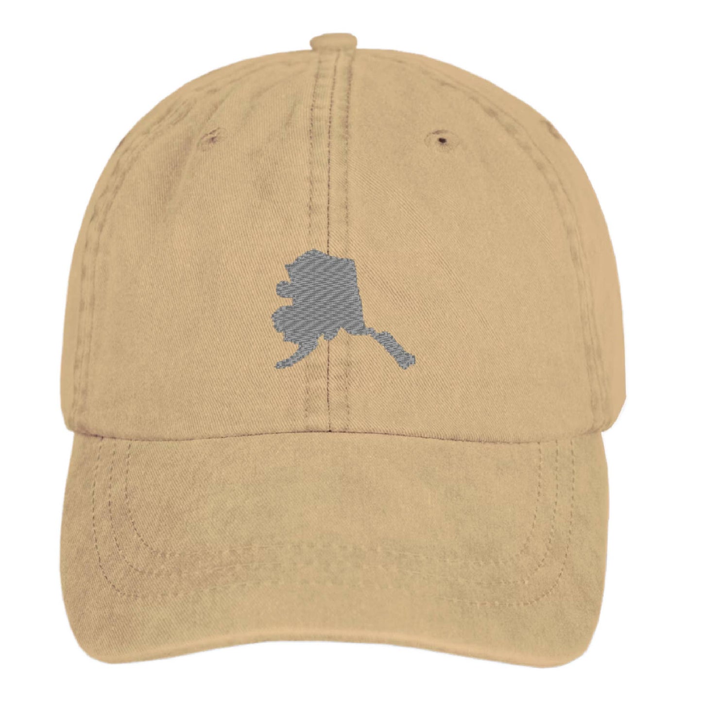 Custom State Dad Hats - Embroidered Ball Cap: Forest / Dark navy state