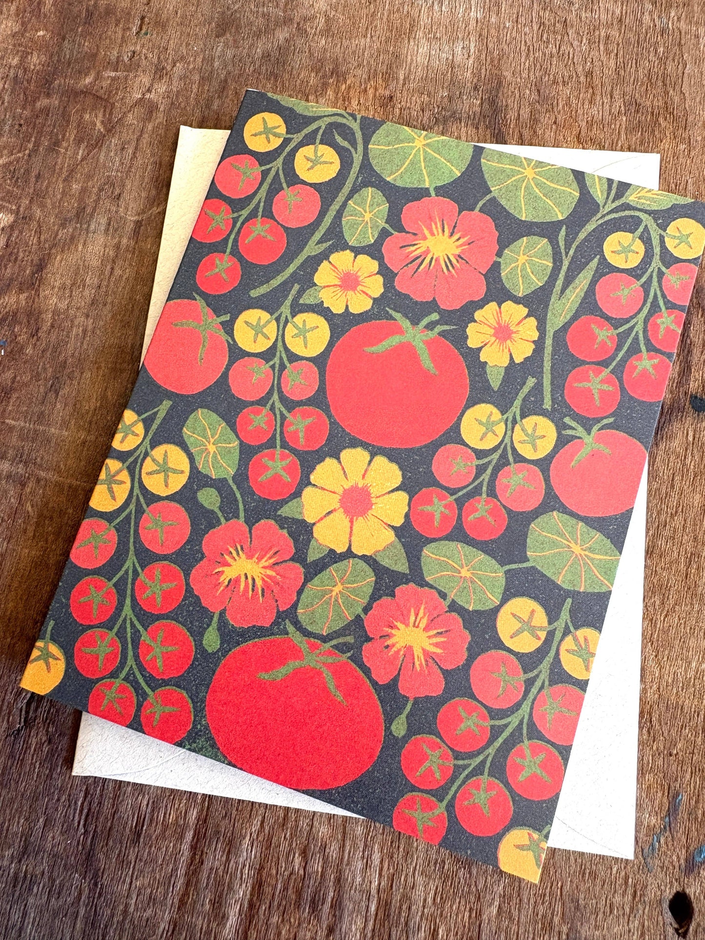 Tomatoes Blank Greeting Card