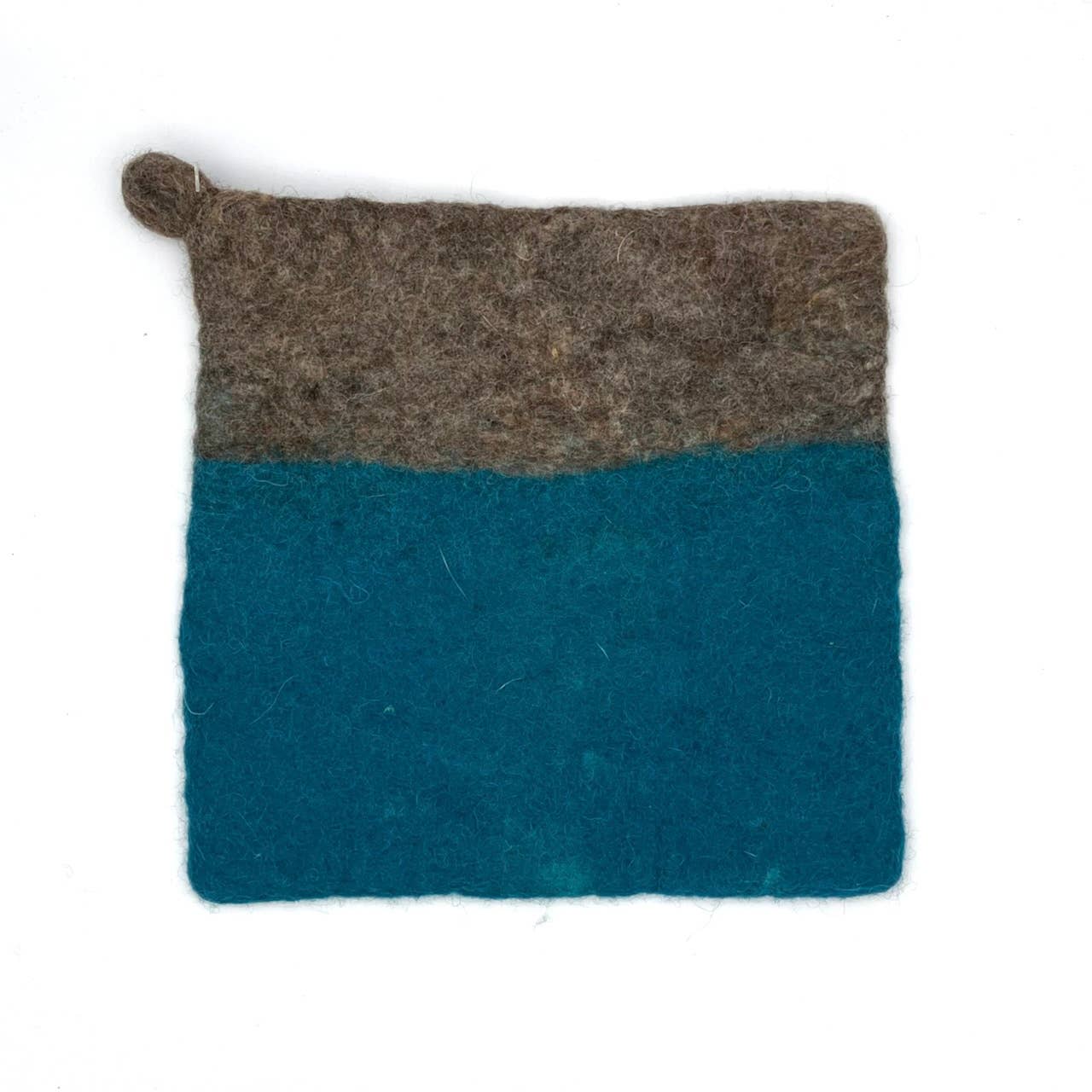 Two-tone Felt Pot Holder: Pink