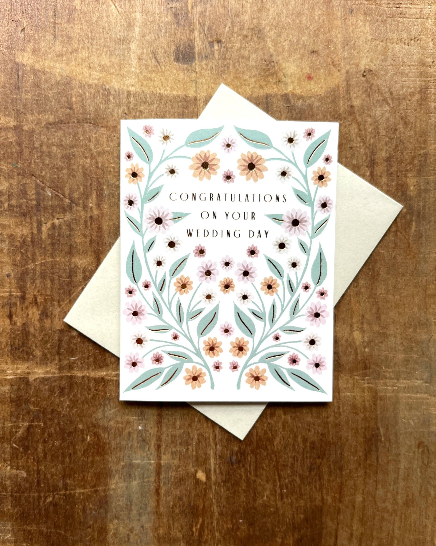 "Congratulations on Your Wedding Day,"