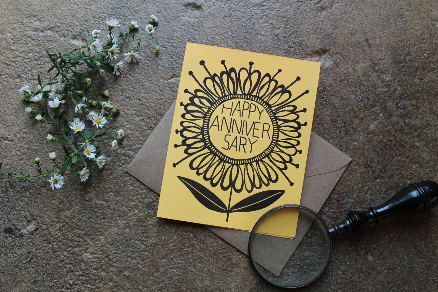 Anniversary Flower Card