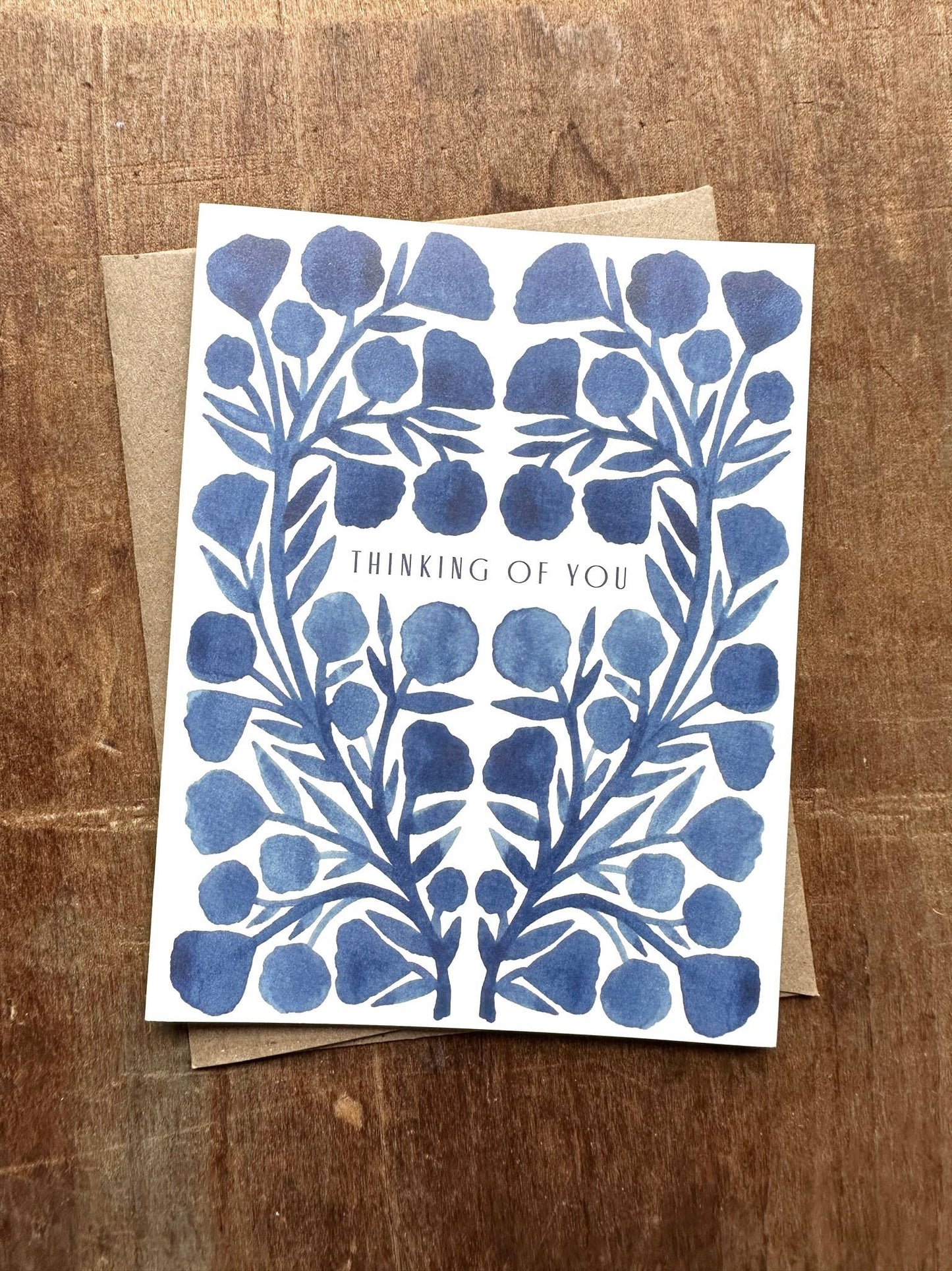 "Thinking Of You," Greeting Card