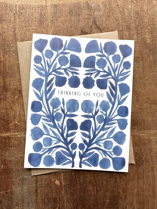 "Thinking Of You," Greeting Card