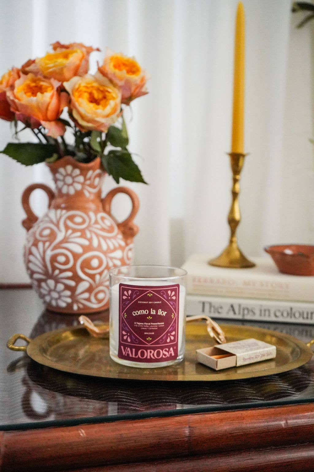 Como La Flor Candle | Jasmine & Floral Candle