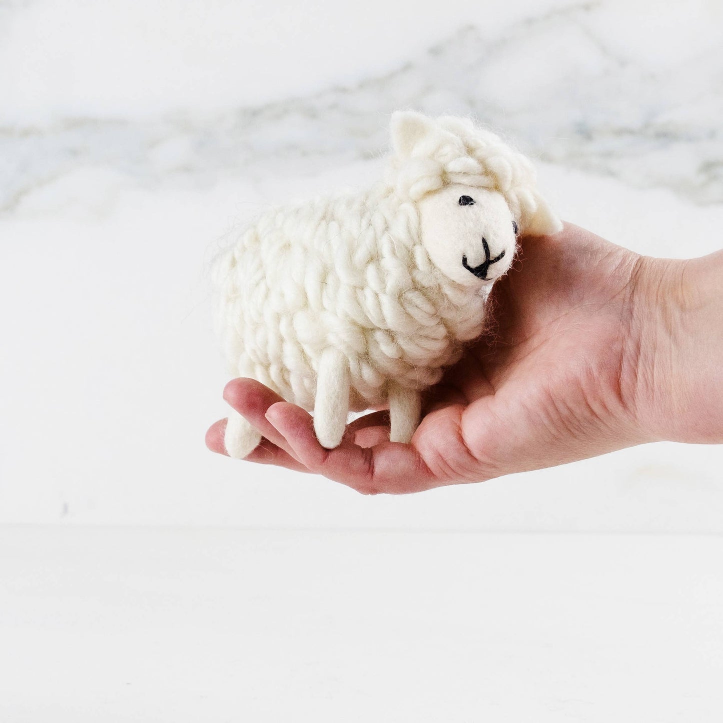 Toys - Sheep - Wooly White - Small or Large: Small
