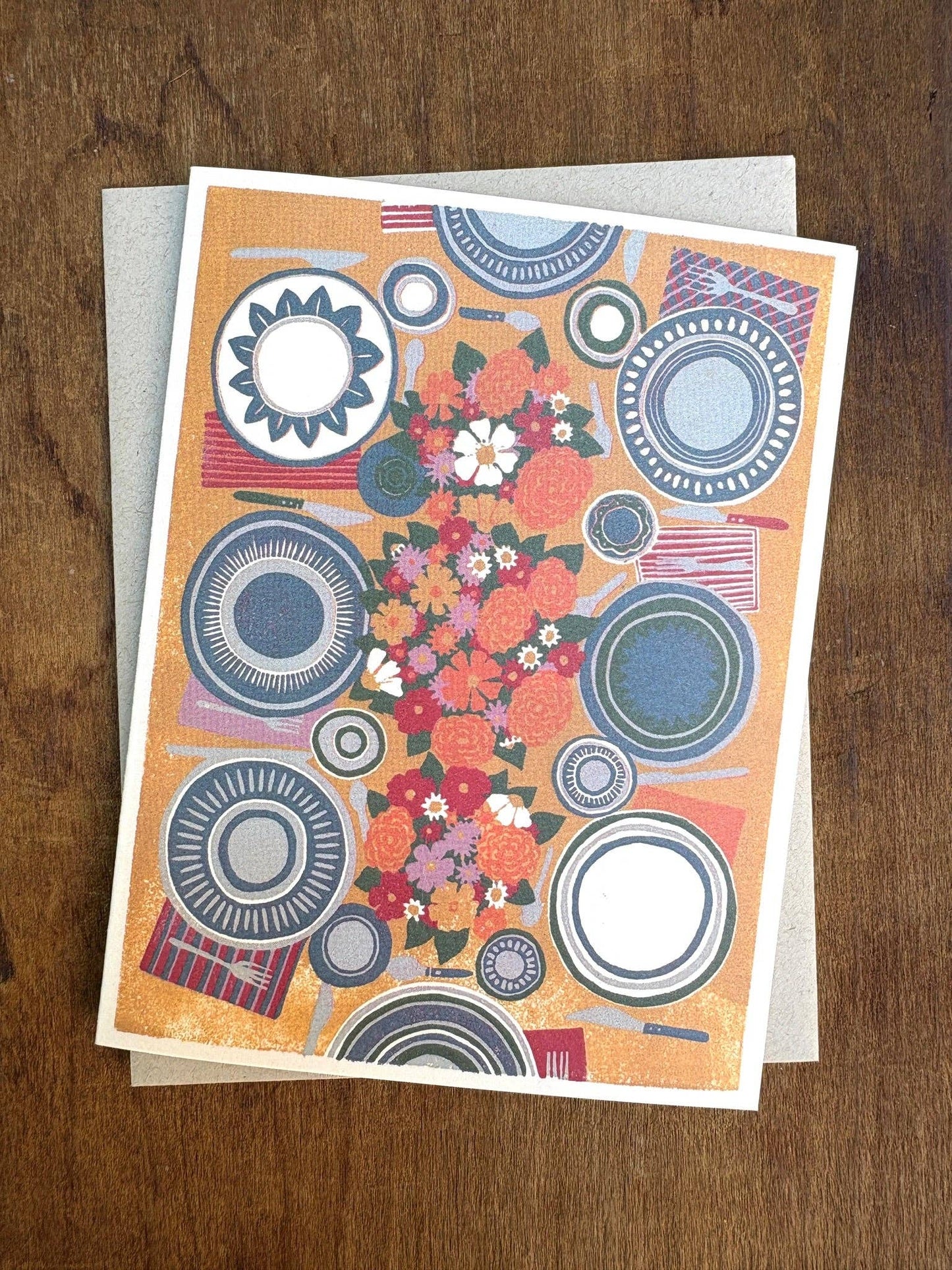 Tabletop Print Greeting Card